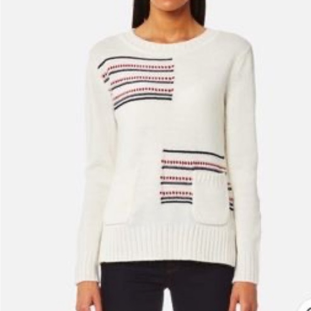 Barbour Seaton Knit Patch Pockets Sweater